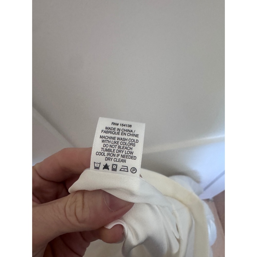 STAUD Landscape Dress White Size 6 - Picture 11 of 11